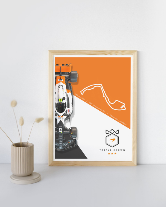 McLaren 'Triple Crown Livery' 2023 Special Print