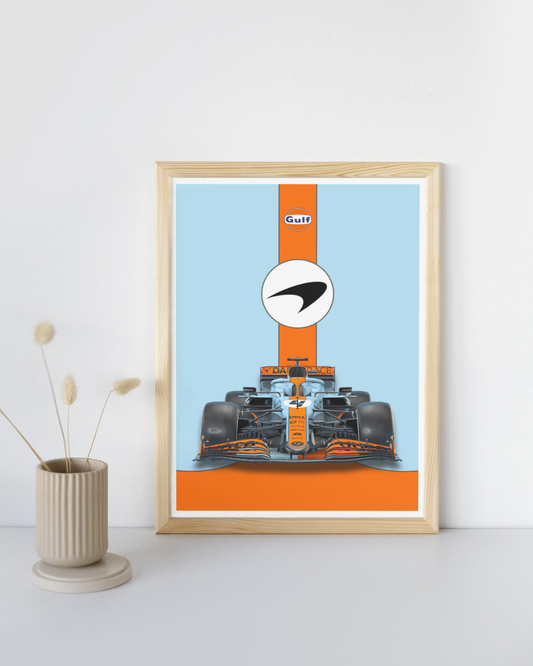 McLaren 'Gulf Livery' 2021 Special Print