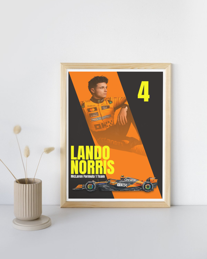 Lando Norris Driver Print