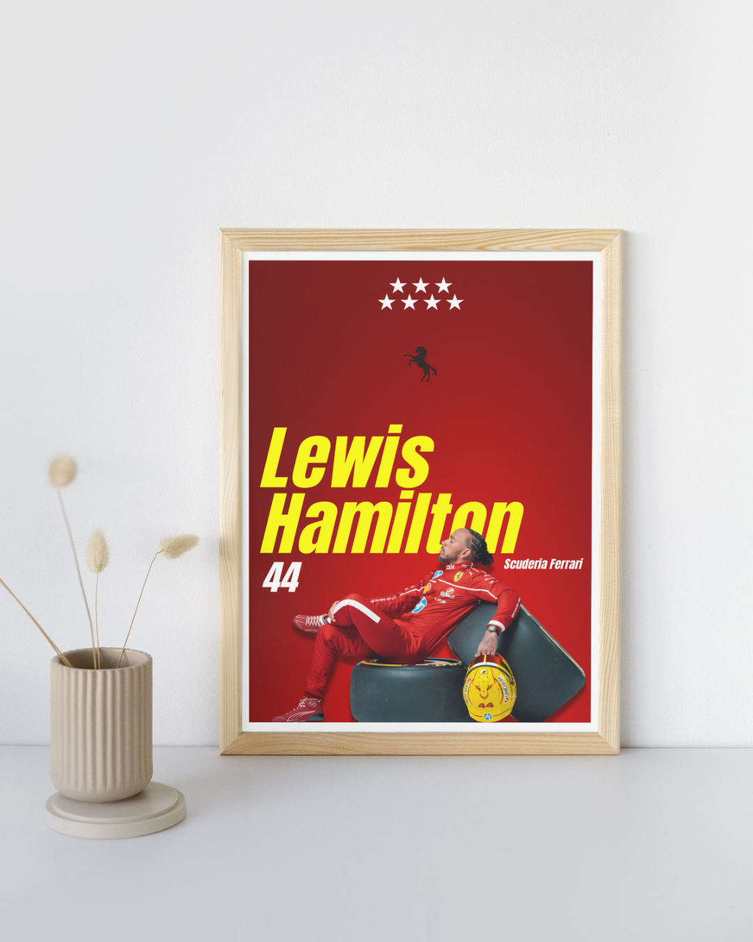 Lewis Hamilton Driver Print