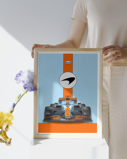 McLaren 'Gulf Livery' 2021 Special Print