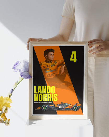 Lando Norris Driver Print