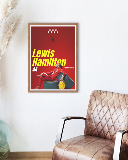 Lewis Hamilton Driver Print