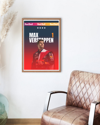 Max Verstappen Driver Print