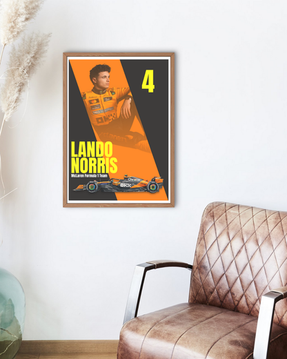 Lando Norris Driver Print