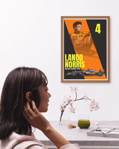 Lando Norris Driver Print